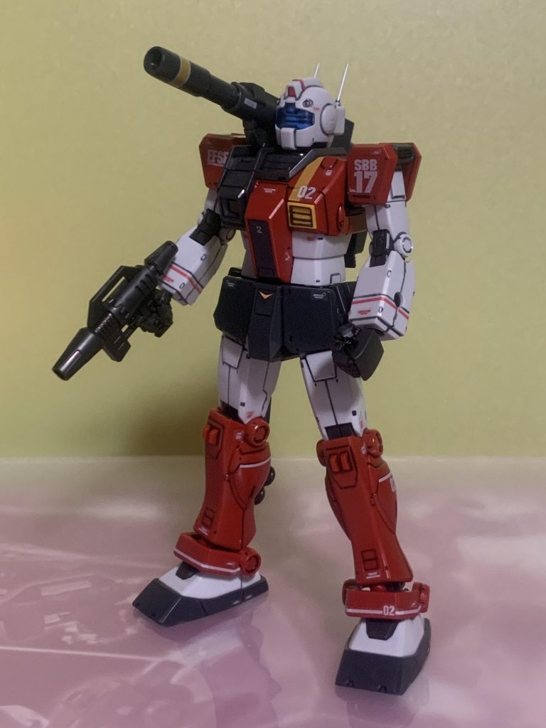 THE ORIGIN ジム・キャノン（空間突撃仕様）–2枚目/制作者：@inumayudeikou