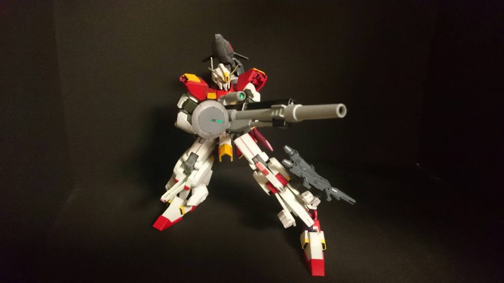 ハイパーメガランチャー 構え