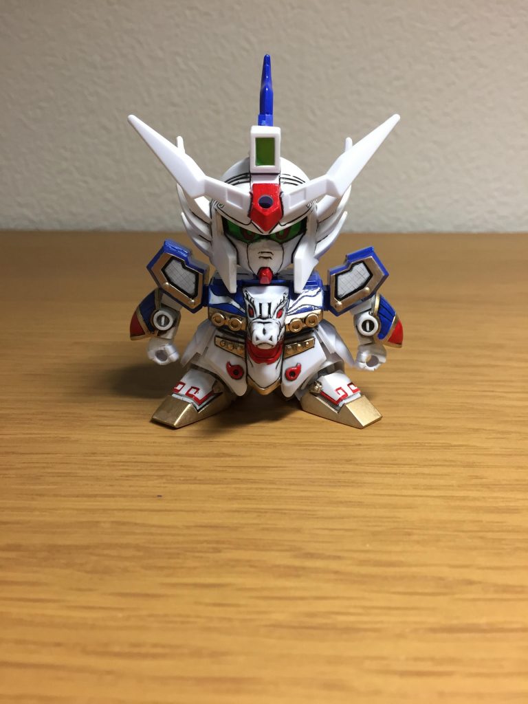 やっぱ、かっこいいと可愛いの中間に居てこそ B B戦士だなーと。
久しぶりに作りましたが楽しかったです！