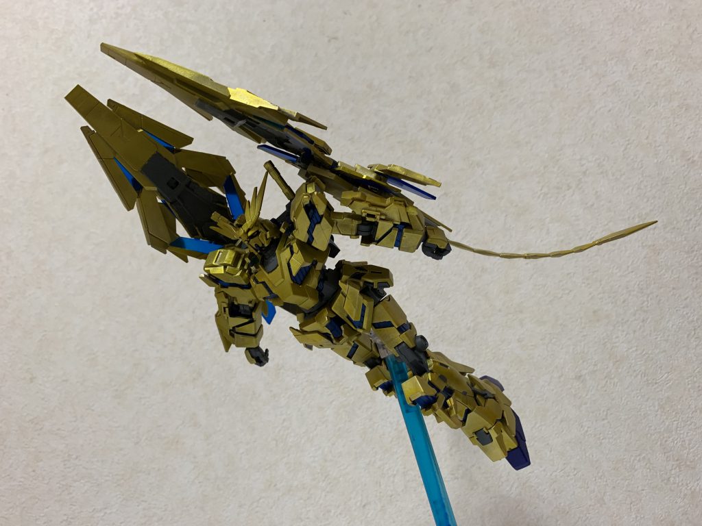 最後は本編の最後にフェネクスが何処かへ飛び去るシーンで終わり！
ここまで見て下さりありがとうございますm(_ _)m