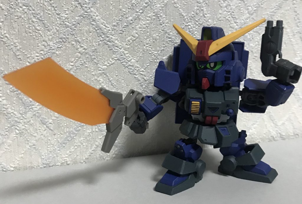 SDCS陸戦型ガンダム(ティターンズカラー)–4枚目/制作者：@CzZWhJFI70UfWkR