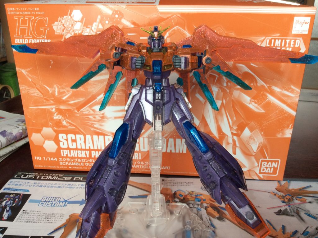 スクランブルガンダム 結晶体暴走予兆カラー–4枚目/制作者：@TubakiAo_