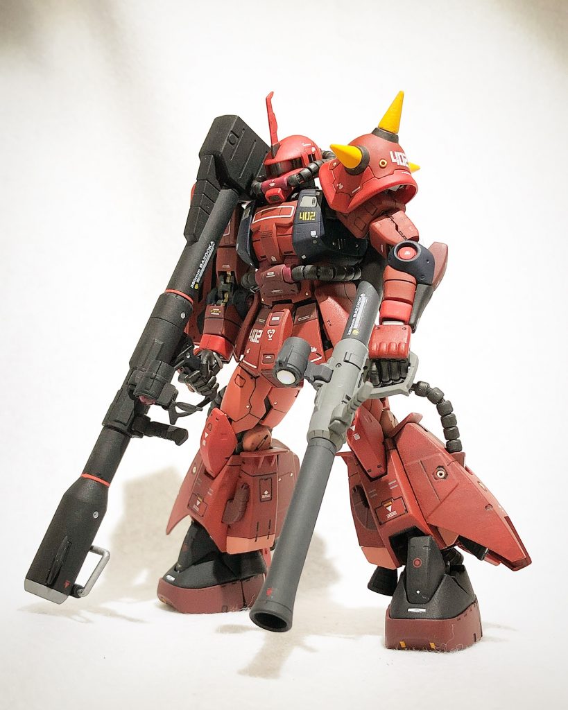 RG 1/144 ジョニーライデン専用ザクII–4枚目/制作者：aki_modeling_ig