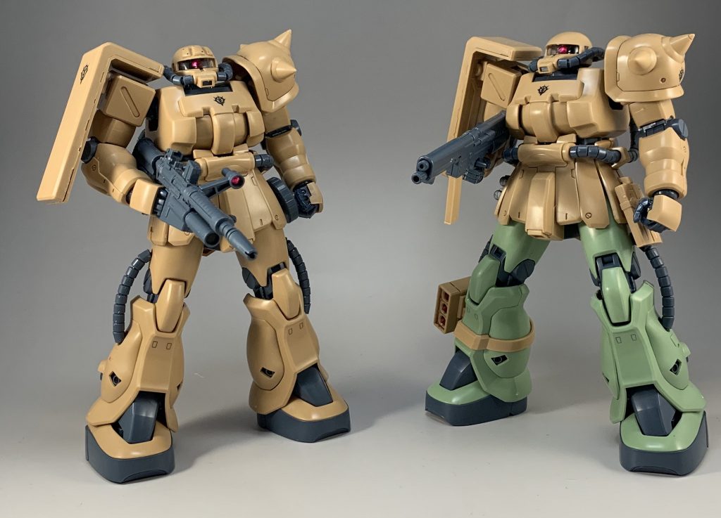 ウラキ達モンシア小隊を見事に釣り出した陽動分隊。