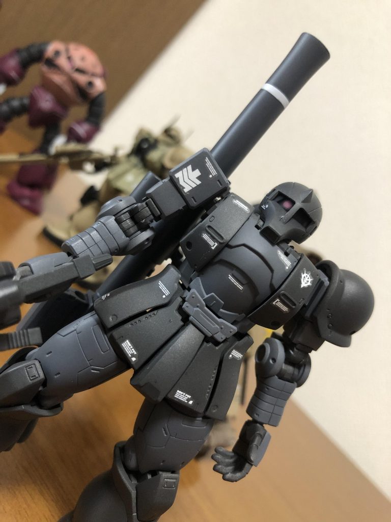 HG ザクⅠ キシリア部隊機–4枚目/制作者：陽光の頃