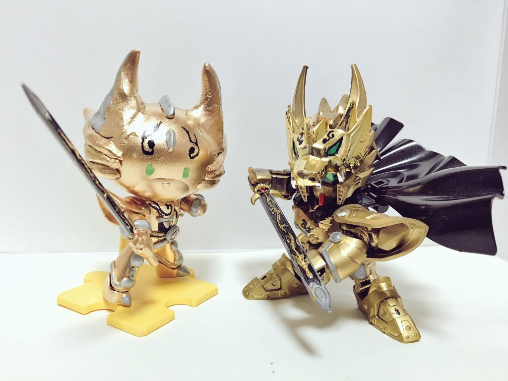 以前投稿させて頂いてました魔戒騎士ガロガンダムと。