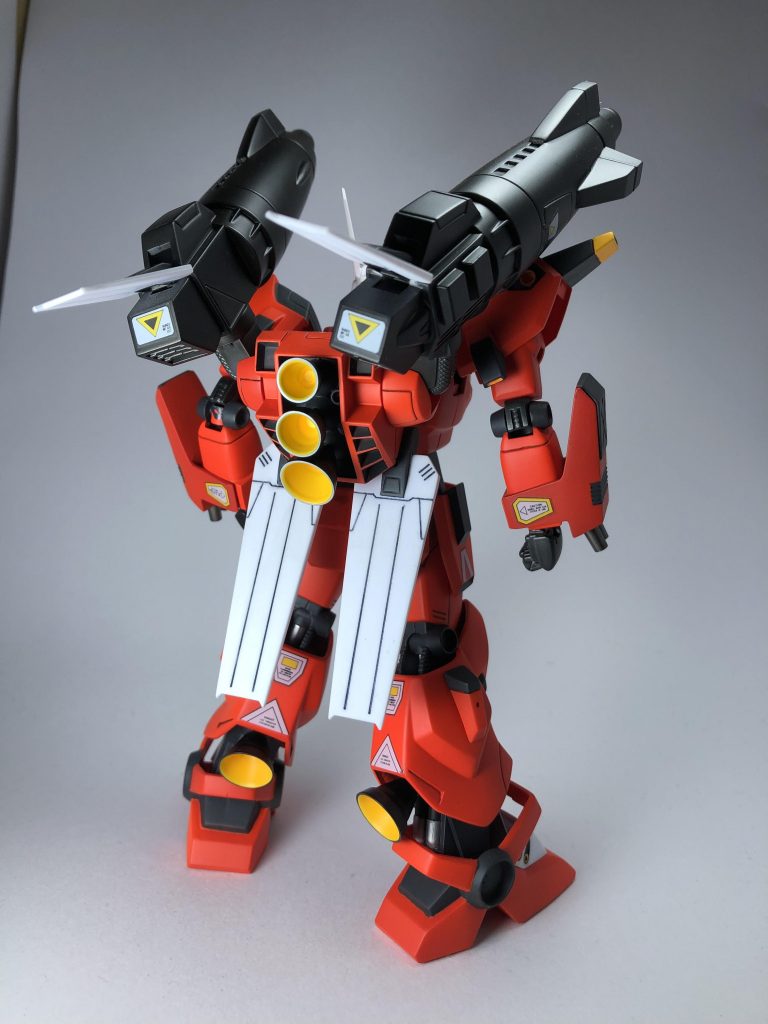 たくましい後ろ姿笑 バーニアしろいとこぬるのわすれてた笑笑