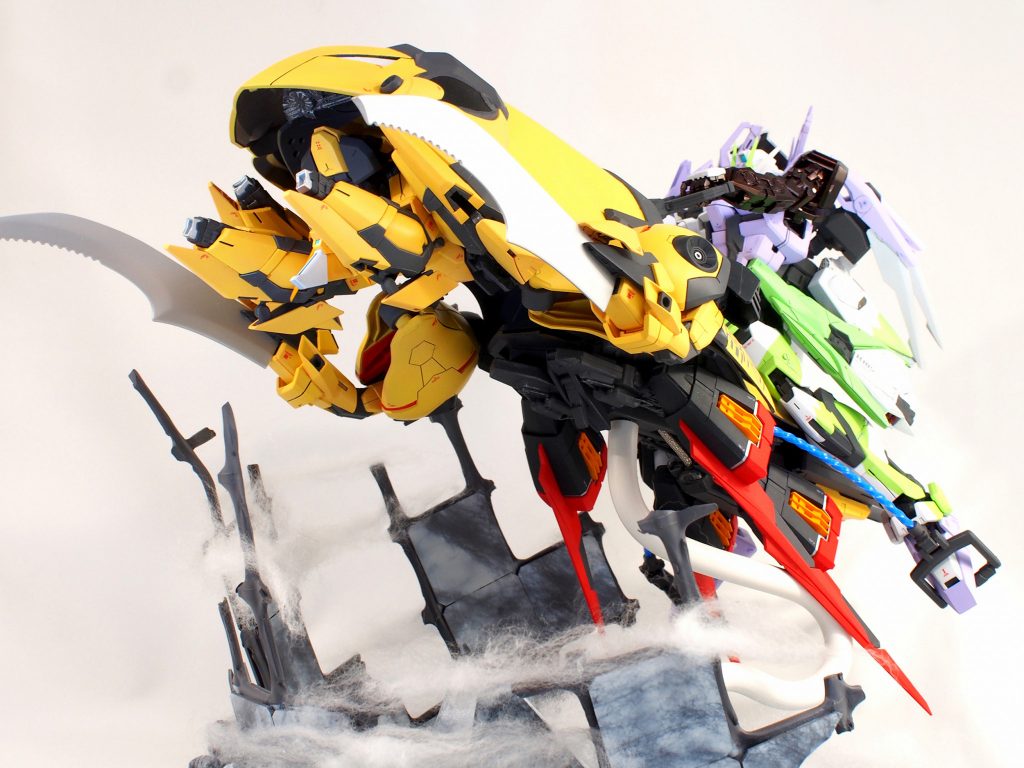 NO SURRENDER はギンザ・ラングリッツの口癖。
神のイカズチ（連合）にも悪魔の運命（ザフト）にも、誰にも屈しない意志。