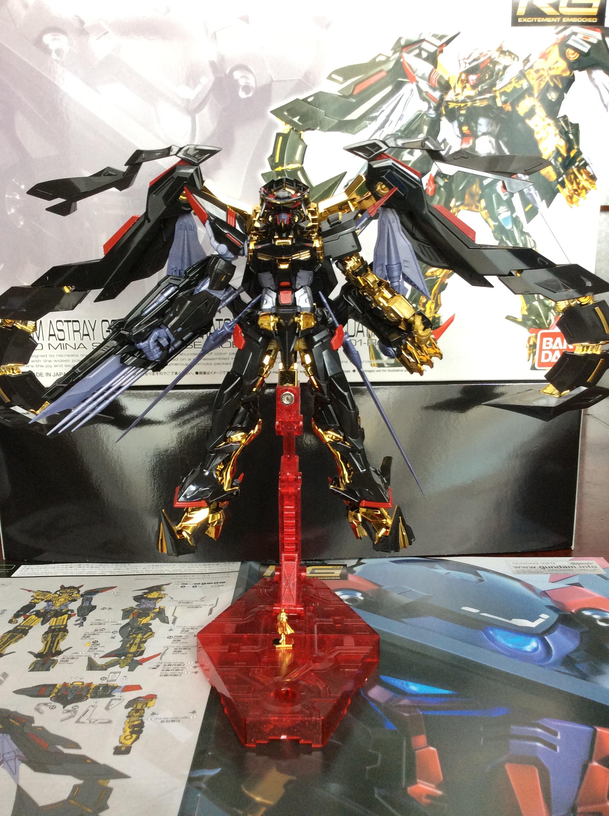 RG ガンダム アストレイ ゴールドフレームアマツミナ スペシャルコーティング