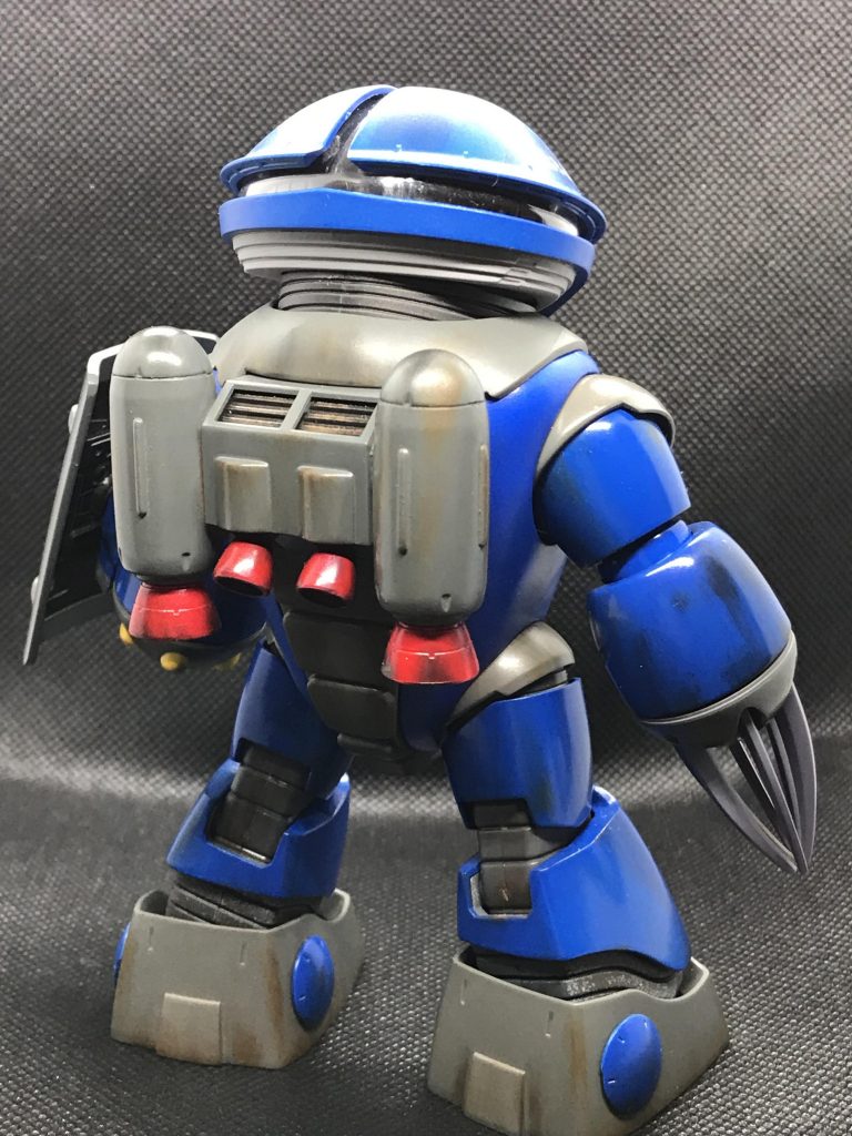 ズゴッグEから水中ジェットパックを一部流用してパックパックを大型化