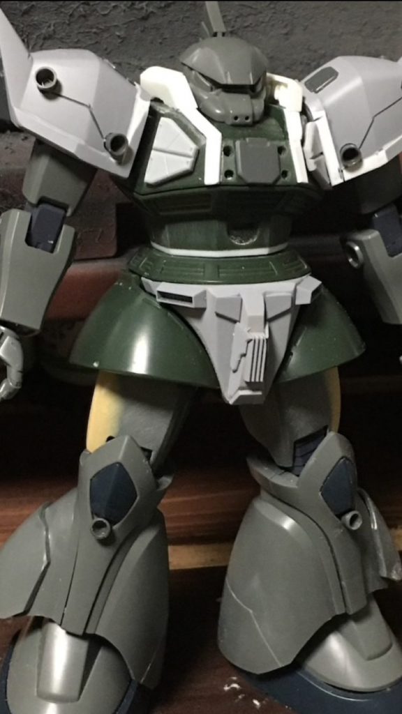 パテをここまで多用したのは初めてでした！