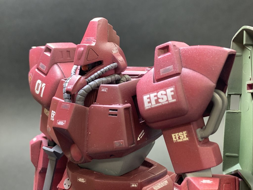 旧キット 1/100  ガルバルディβ 改修–4枚目/制作者：なおプラ