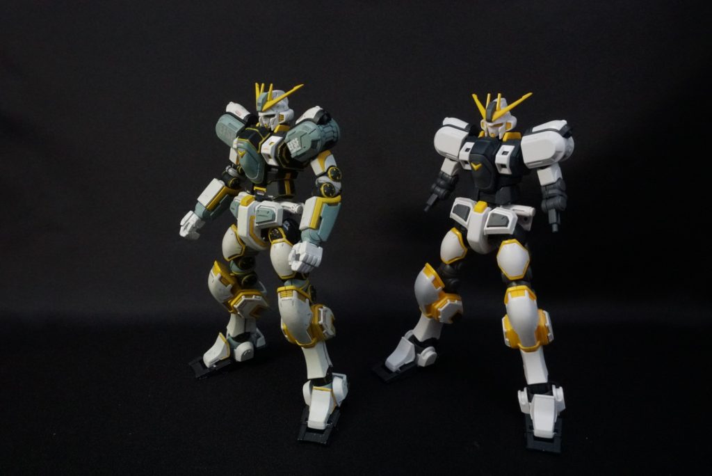 素組みと比較。