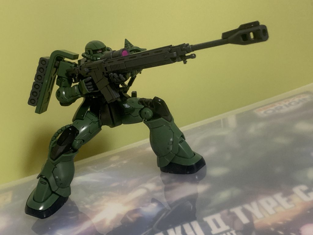 THE ORIGIN ザクII デニム曹長機–5枚目/制作者：@inumayudeikou