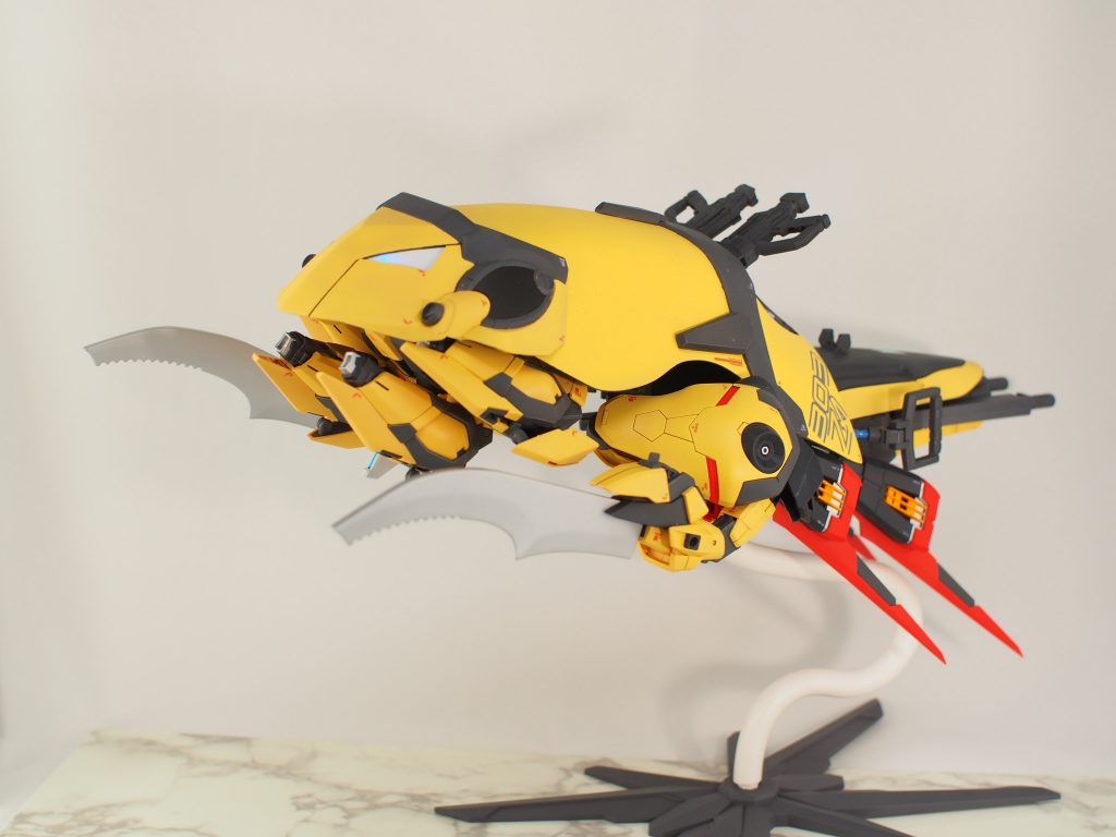 モビルアーマー・ゼニスイージス（Zenith Aegis Constructed from Radical Equipment as Limit Less Orbital Object）
頭文字を拾うと、【ザクレロ】と読めるが、あくまでもデイトナのパイロットであるギンザ・ラングリッツが勝手に呼び始めた名前。