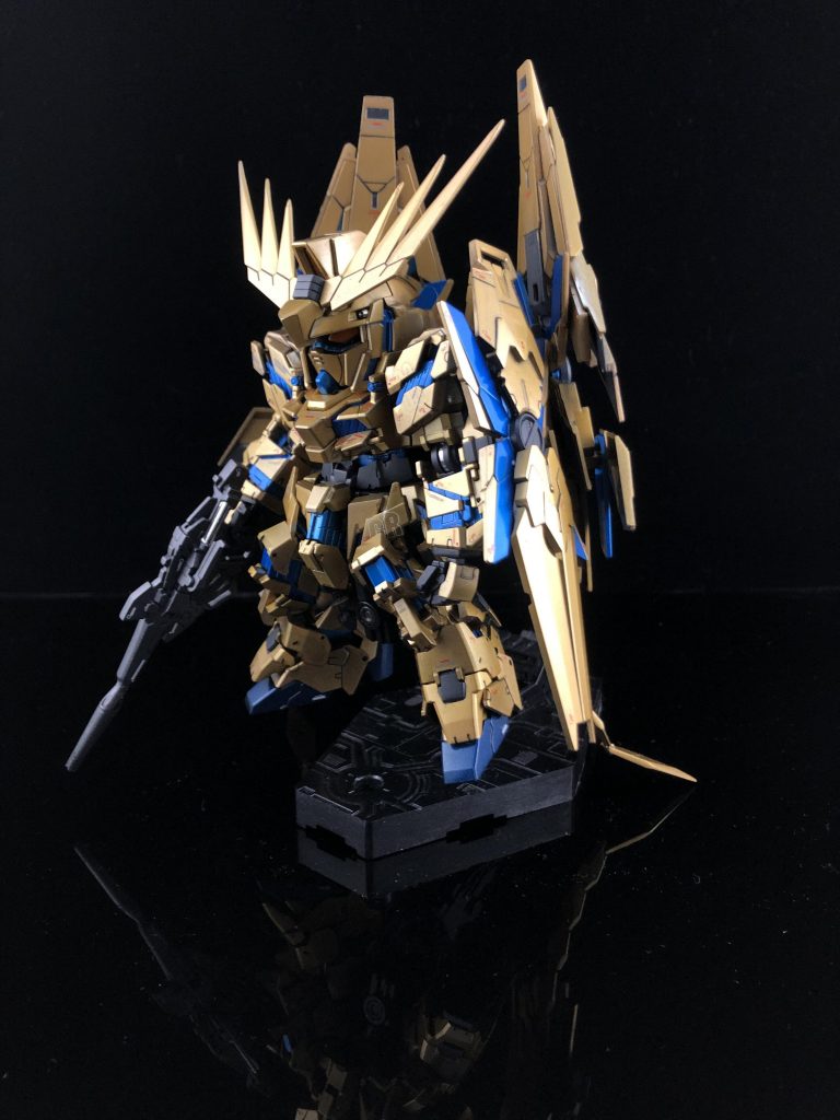 ビームマグナム、シールドも作成してフル装備(^^)ビームマグナムのシャフトにもミラーフィニッシュ!