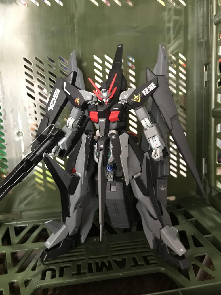 というわけで
ロンドベル治安維持遊撃部隊
NTF所属
アリオスガンダム 鐡式
マサキ.ハヤト少佐搭乗機
という妄想であります。