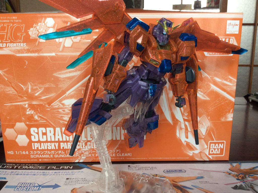 スクランブルガンダム 結晶体暴走予兆カラー–2枚目/制作者：@TubakiAo_