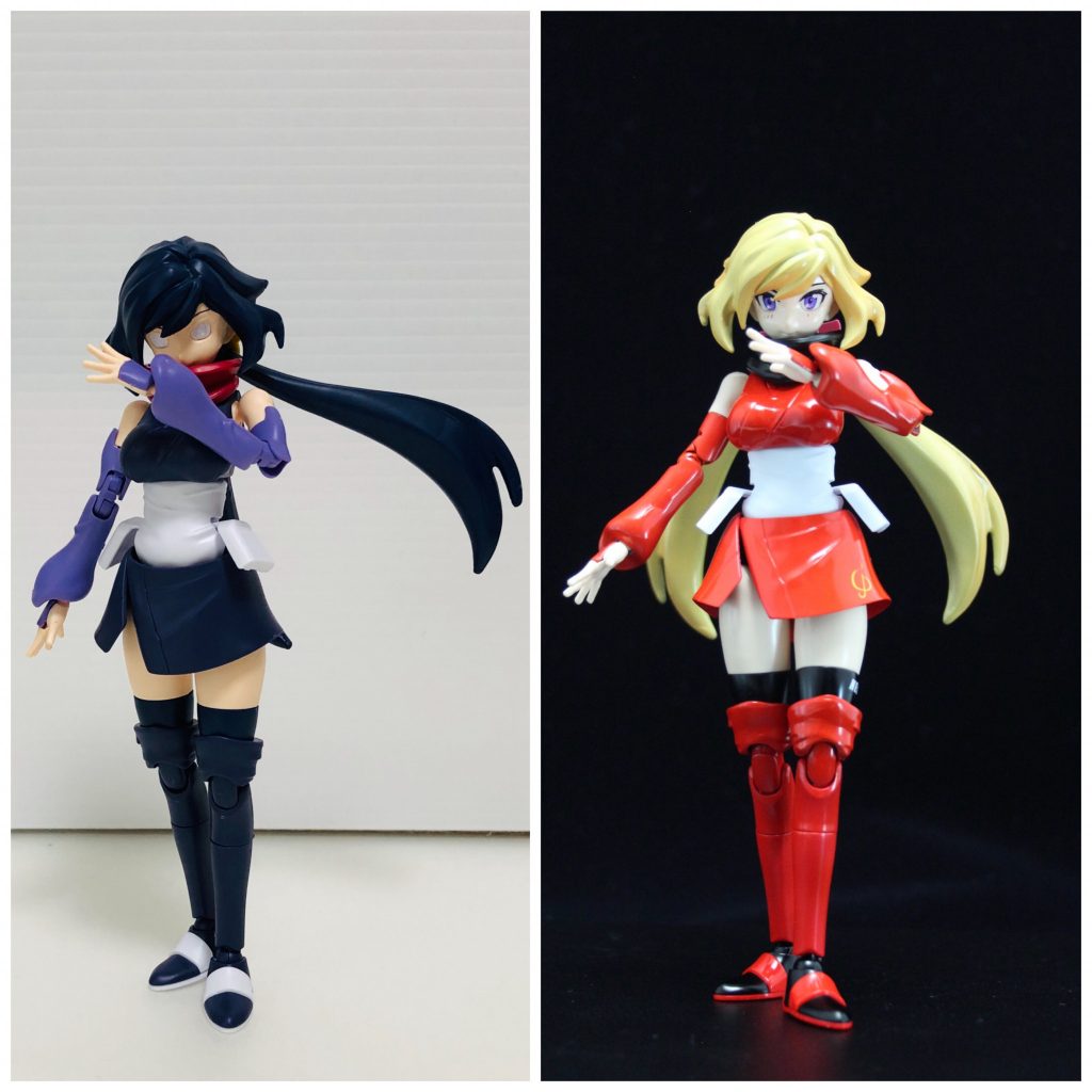 ぱち組との比較。
カラーリングだけでグッと印象変わりますね😅