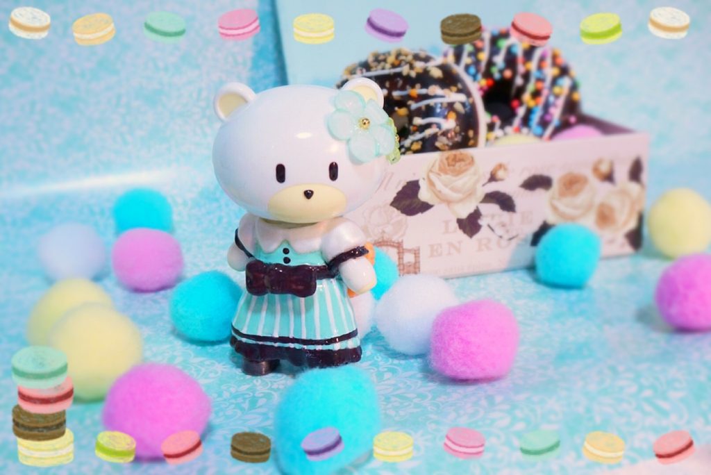 チョコミントコーデを決めたプチッガイです。
プチッガイはやっぱりどんなコーデもいける!
 
服は全て樹脂粘土×ジェルネイル筆書きです。