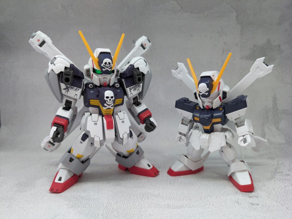 SD Cross Bone Gundam X1 Full Cloth–4枚目/制作者：Jchern