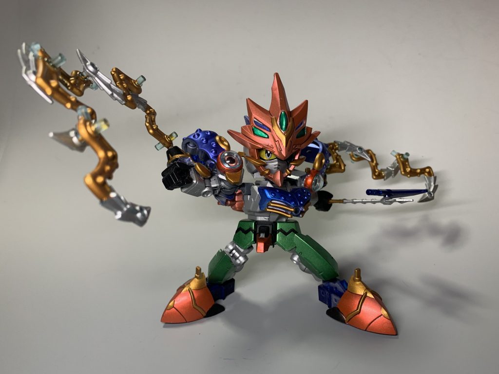 触手パーツはキット二つ分を使用しています。