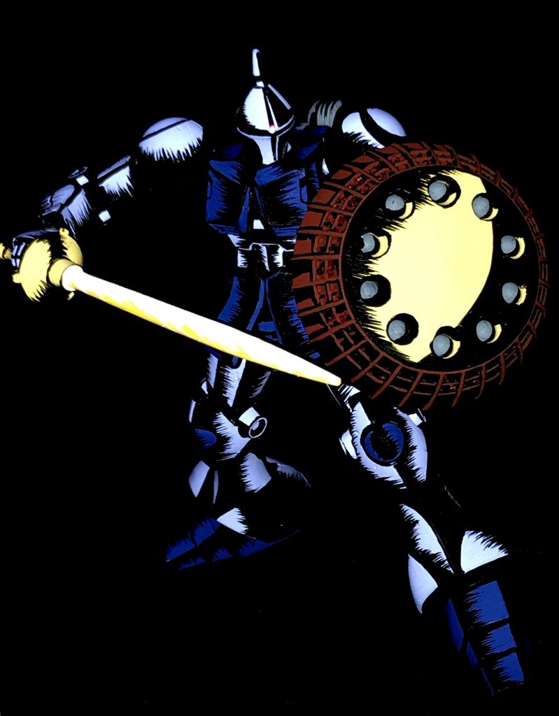 1/144 ギャン アメコミイラスト風–3枚目/制作者：@j_gunaka