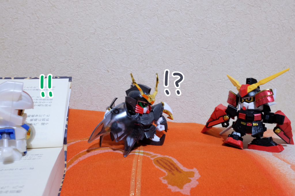 烈火:決めた。*迎 え に 行 く 。*
武者デス:えっ?
ワカ:お屋形様が、お一人で!?