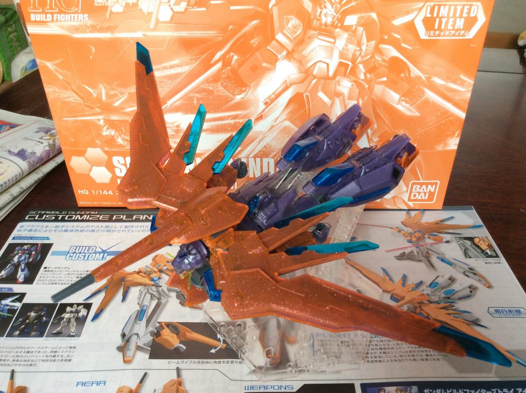 スクランブルガンダム 結晶体暴走予兆カラー–5枚目/制作者：@TubakiAo_