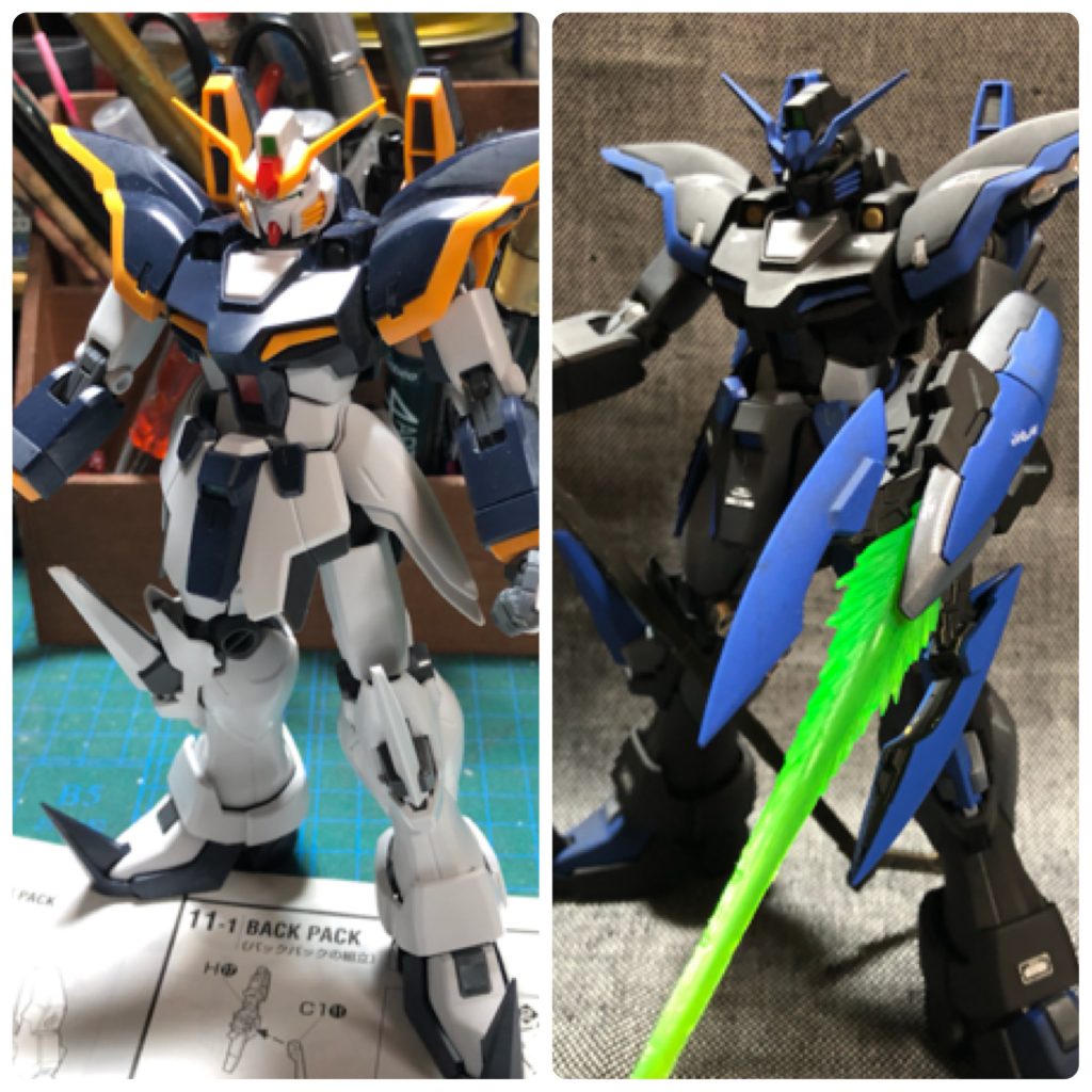 仮組みとの比較