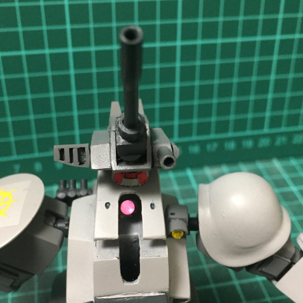 砲塔もかなり自由に動きます.
古いデカールを使ってしまってか右肩浮きまくりですが…良しとします(*´・ч・`*)