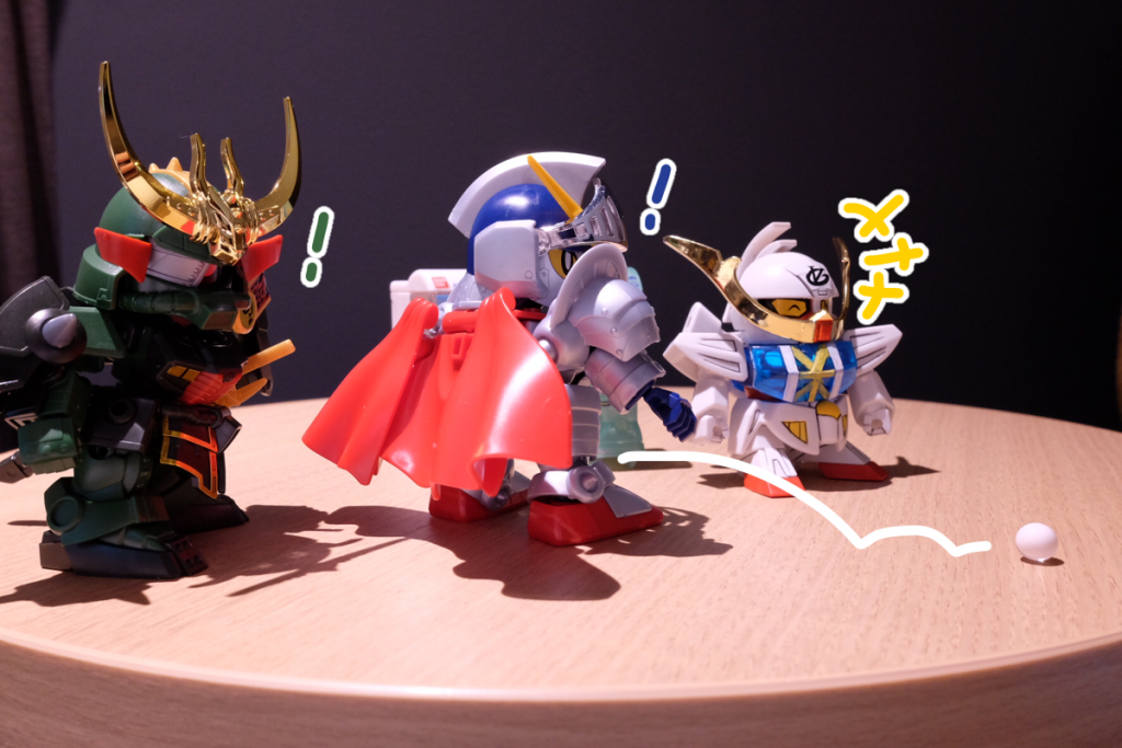 騎士:勝手に出てきたぞ
殺駆:なんだと?
武者∀:追いかけっこだー!