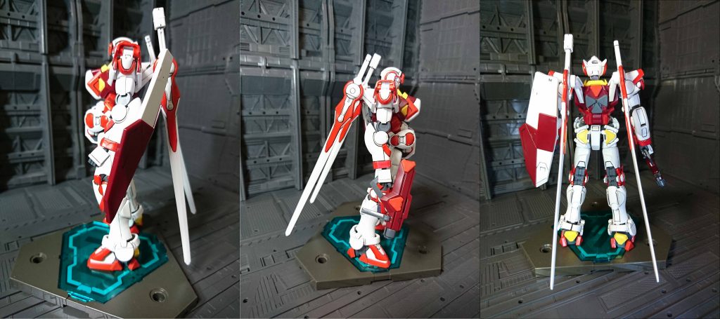 赤と白の塗り分けと墨入れが苦労した・・・