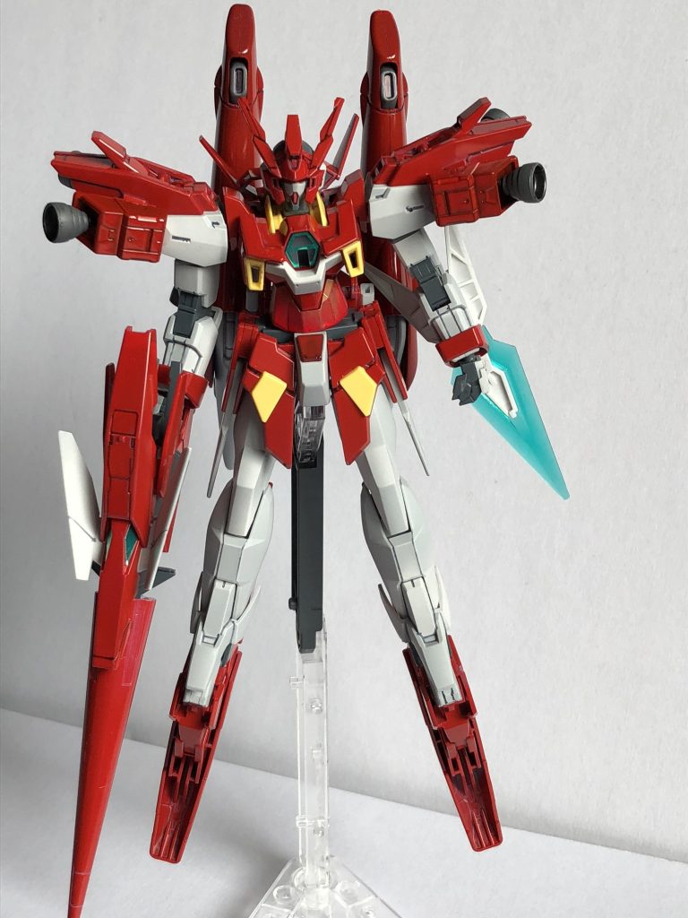 GBNでチャンピオンのファンの女性が作ったガンプラ。