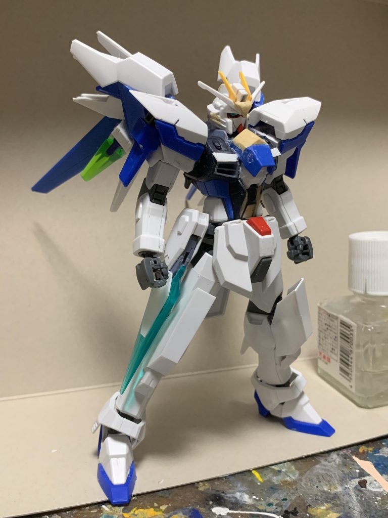 HGCEフリーダムをベースに製作しました。