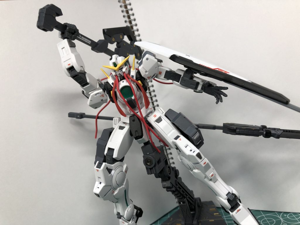 ・GNアックス
この機体の標準装備、リーチと破壊力の両立が成功している