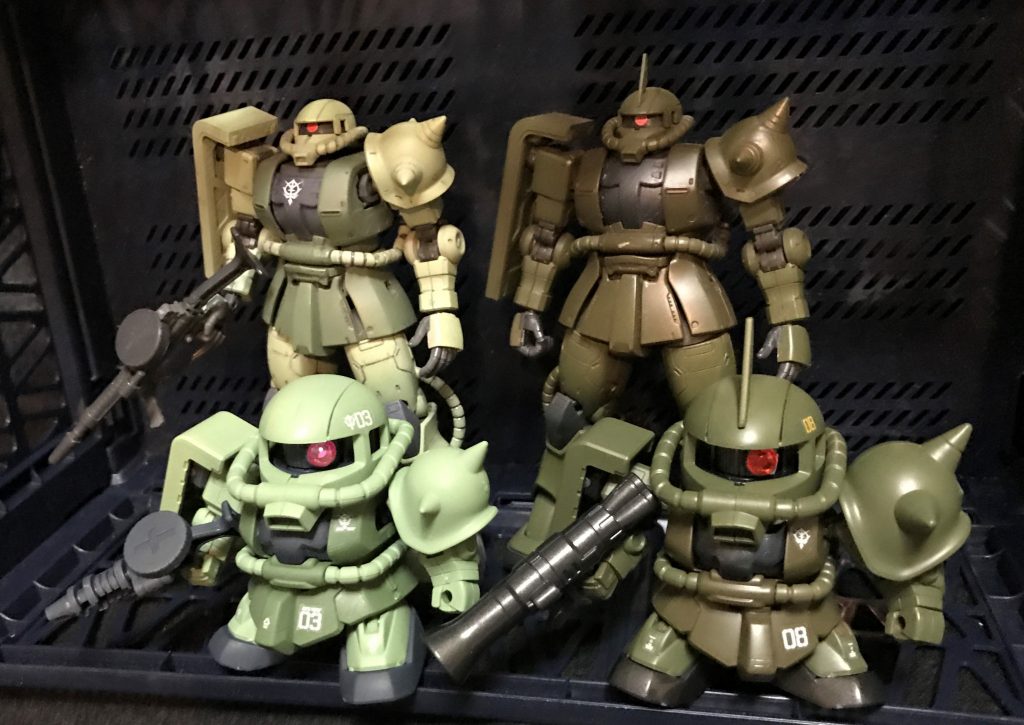 リアルタイプは必修科目です！ＳＤザク–4枚目/制作者：じゅーきち