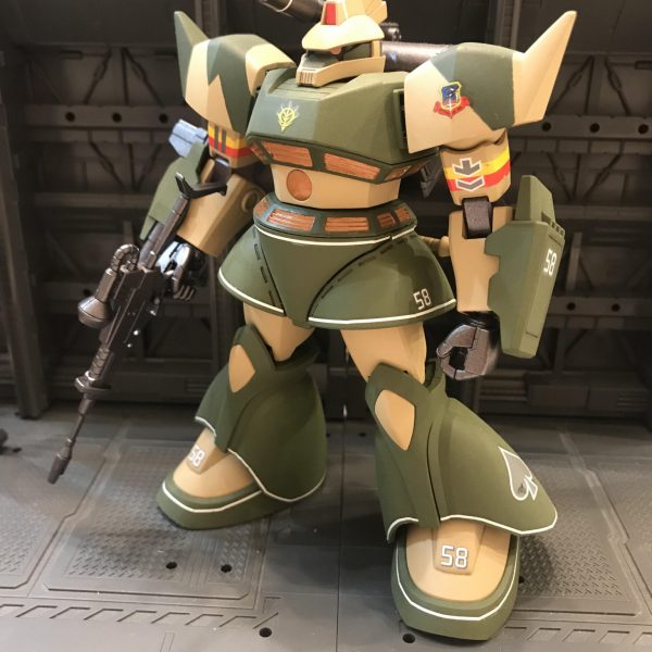 ゲルググキャノン(トーマス・クルツ機)｜ロンロン(烈帝城築城中)さんのガンプラ作品｜GUNSTA（ガンスタ）