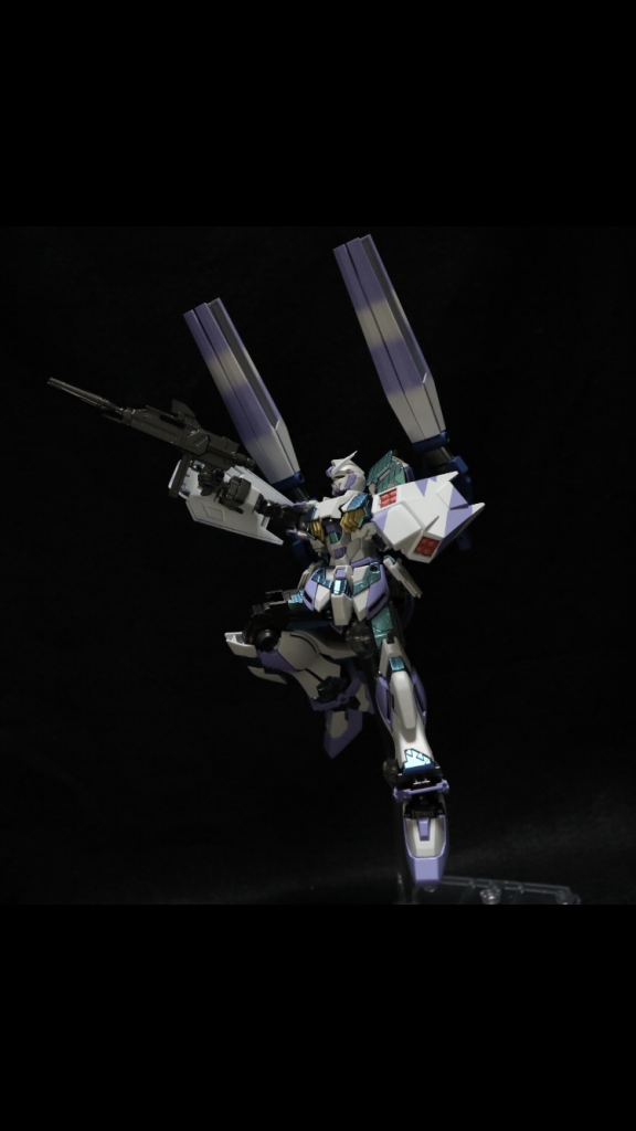 ライフルをうってます