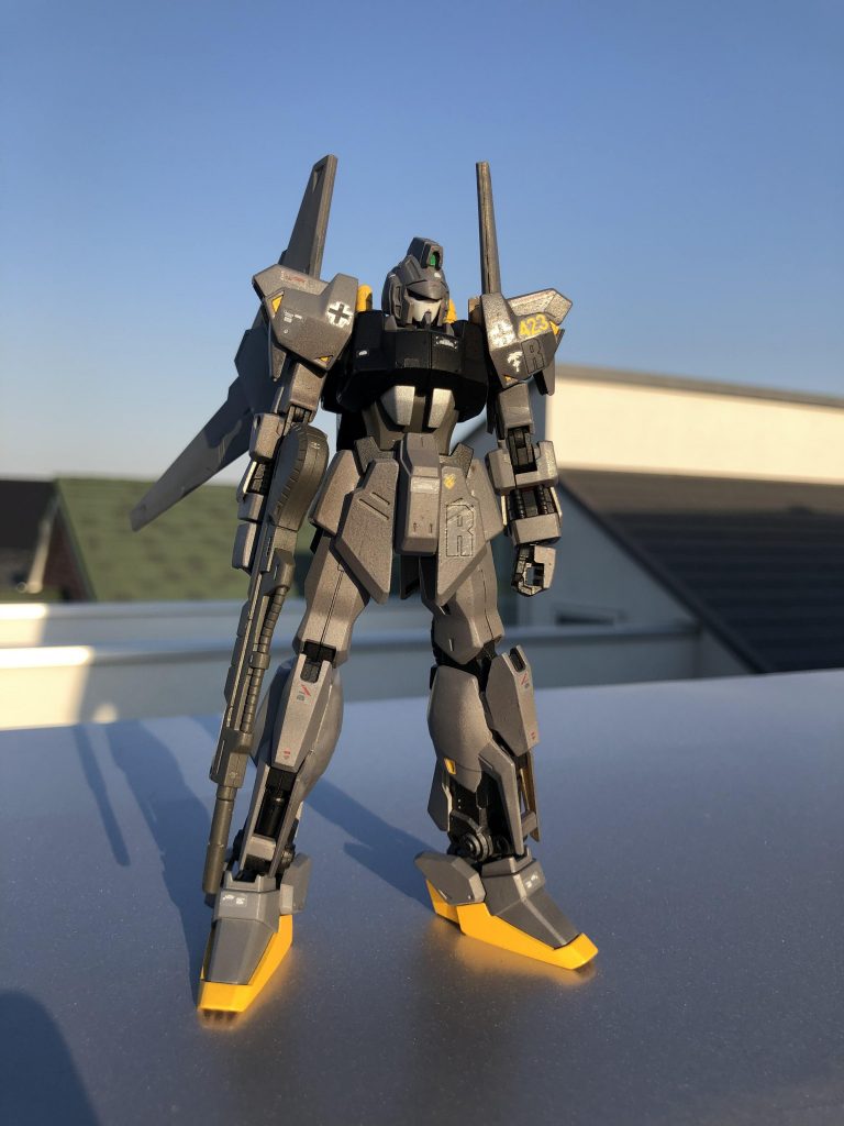 塗装ハゲが怖くてポージングは微妙...