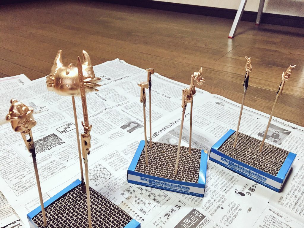 Mr.カラー9番ゴールドさんにはいつもお世話になっております