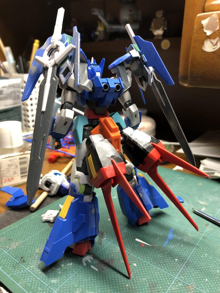 塗装前背面もエッチ