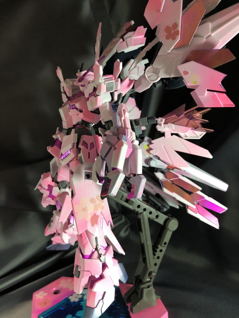 全体的に日本の令和のイメージカラーとなる3色を使用するので桜&ユニコーンで作製しました\( 'ω' )/