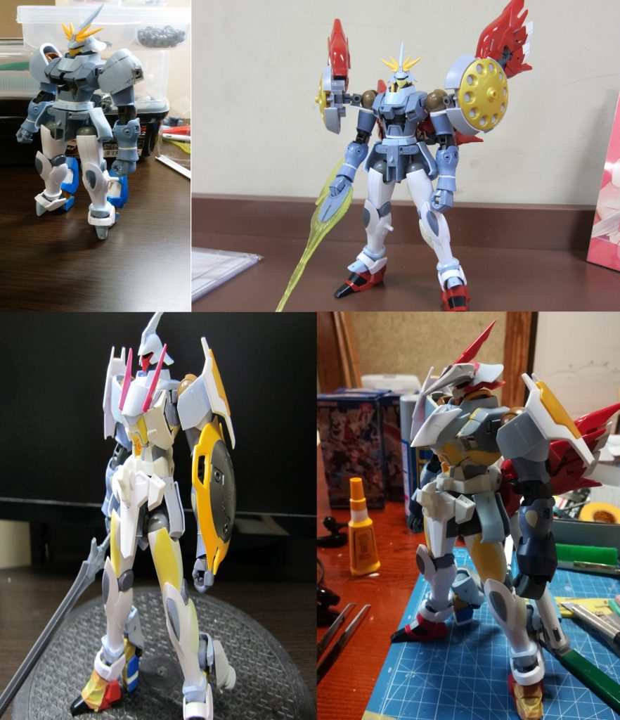 制作過程
かなり迷走してます。
結局使わなかったパーツとか相当数あります…。