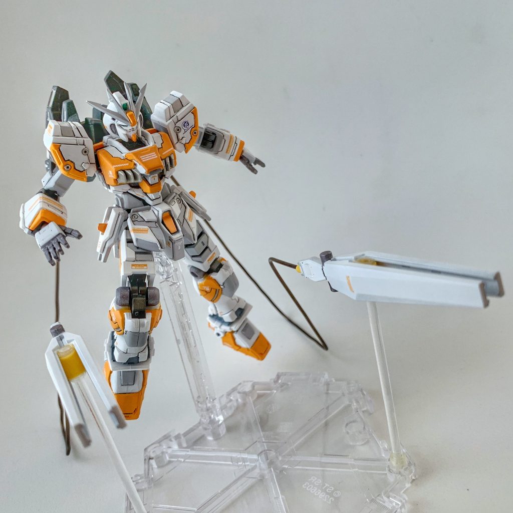 食玩 Gフレーム ナラティブガンダム(独自解釈μガンダム化・有線式遠隔攻撃端末射出状態)–6枚目/制作者:@HRD_plus_A3