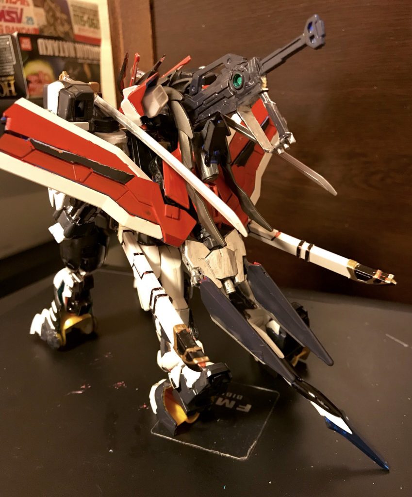 白虎モード後部。