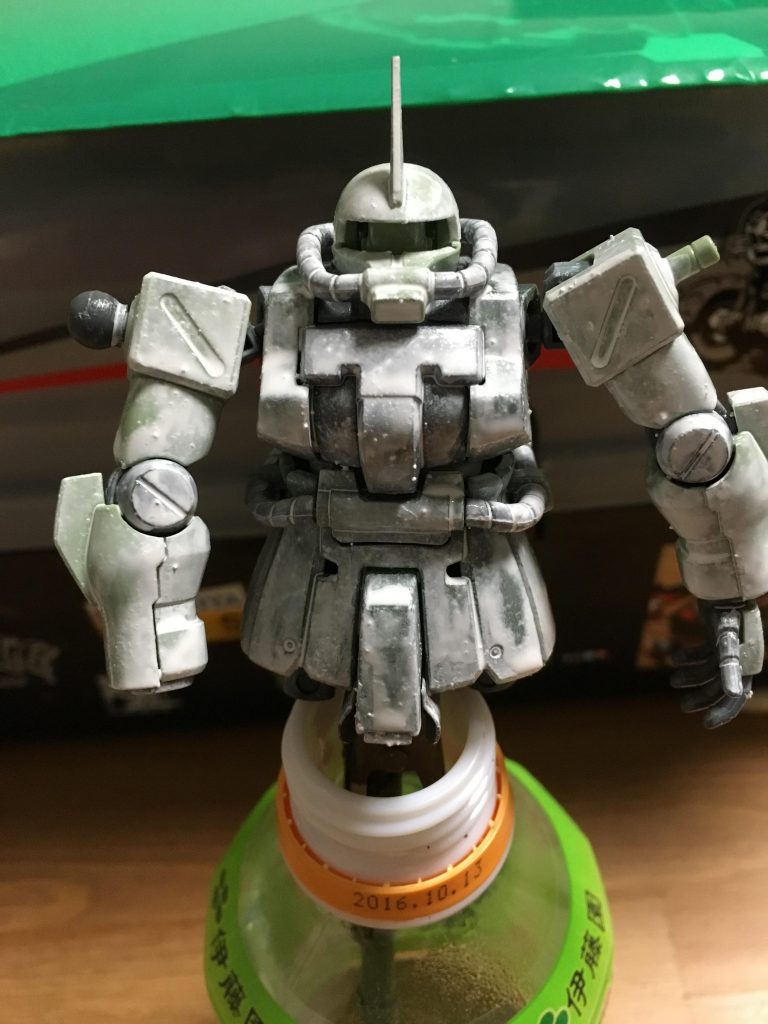 ザクf2 寒冷地戦仕様風–2枚目/制作者：@patigumisan