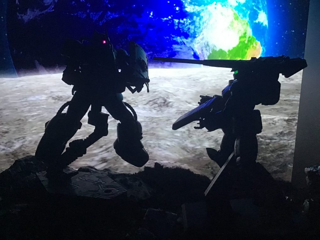 2機とも電飾仕込みました～