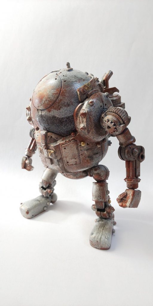 ハロを横に向けても鳥山メカ感いいですよね。蓋だけ別色にしてもいいかも。しかしかっこいい。