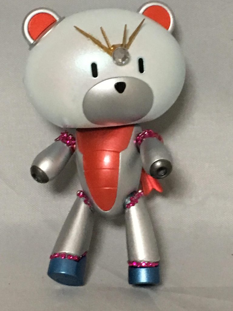 サイコフレームはラインストーンで作りました